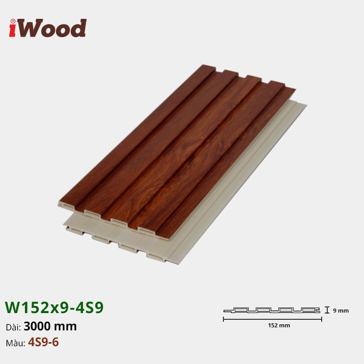 Wall panel iWood 4S9-6