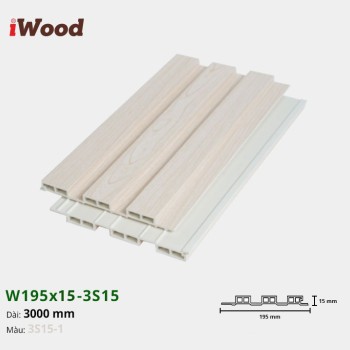 Wall panel iWood 3S15-1