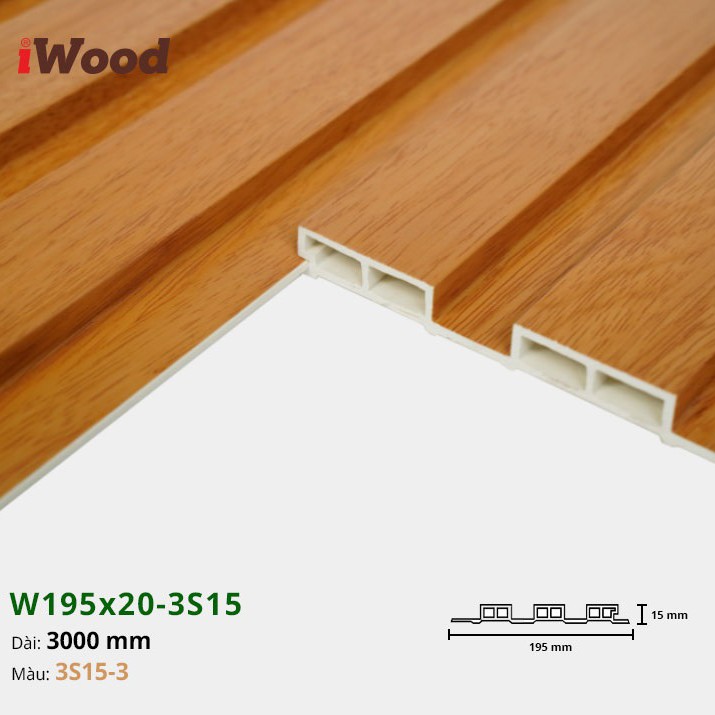 Wall panel iWood 3S15-3