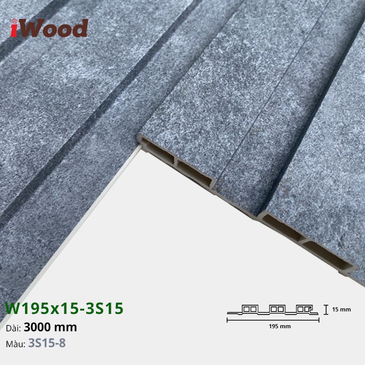 Wall panel iWood 3S15-8