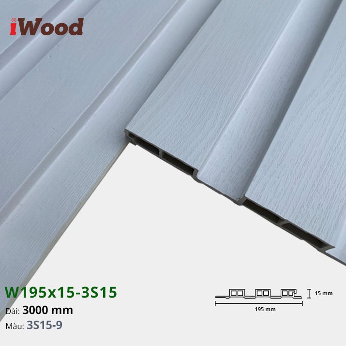 Wall panel iWood 3S15-9