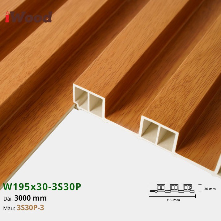 Wall panel iWood 3S30P-3