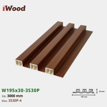 Wall panel iWood 3S30P-4