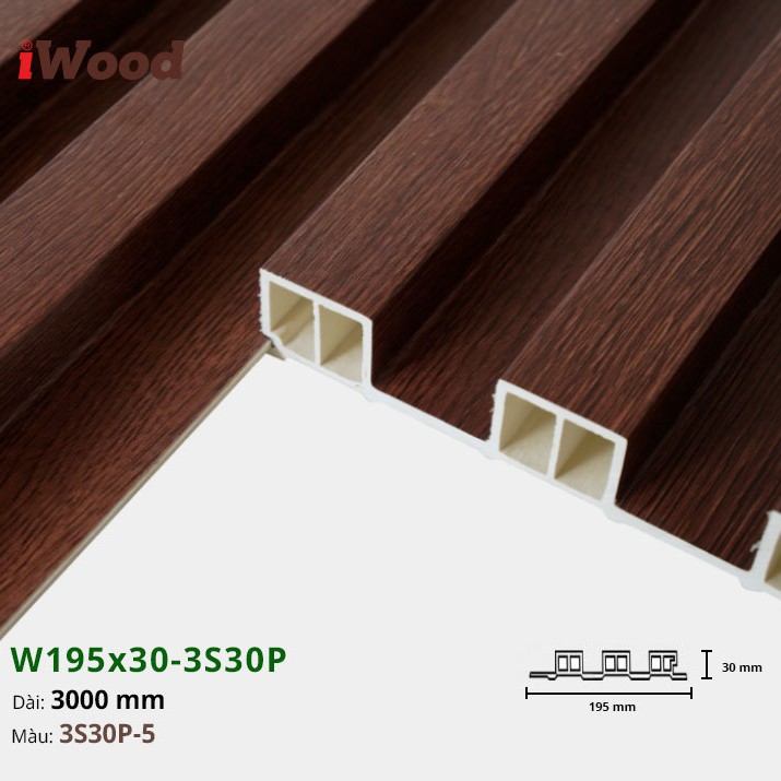 Wall panel iWood 3S30P-5