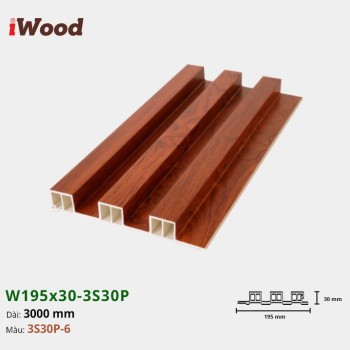 Wall panel iWood 3S30P-6