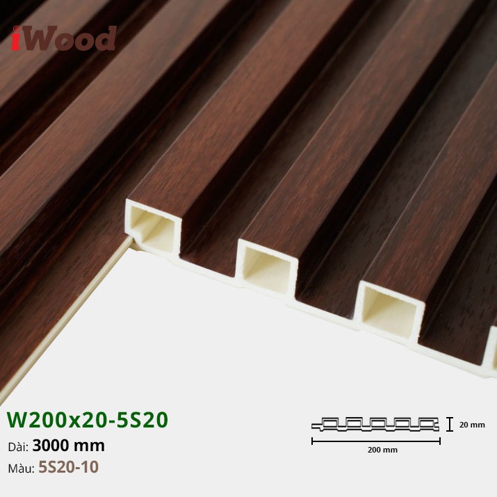 Wall panel iWood 5S20-10