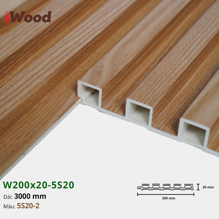 Wall panel iWood 5S20-2