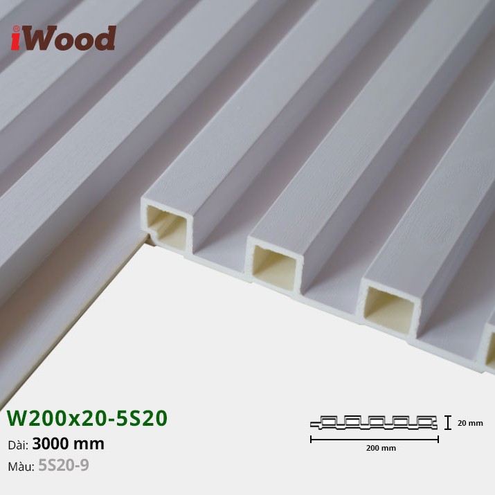 Wall panel iWood 5S20-9