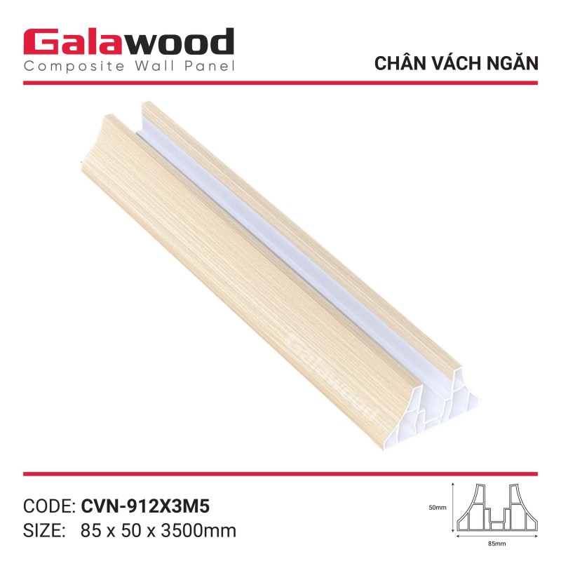 Galawood Partition Base CVN-912X3M5