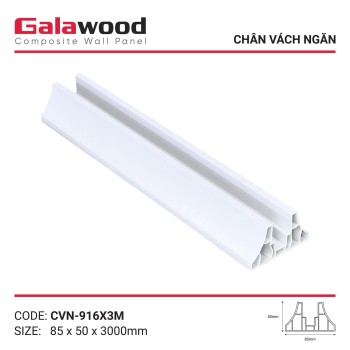 Galawood Partition Base CVN-916X3M